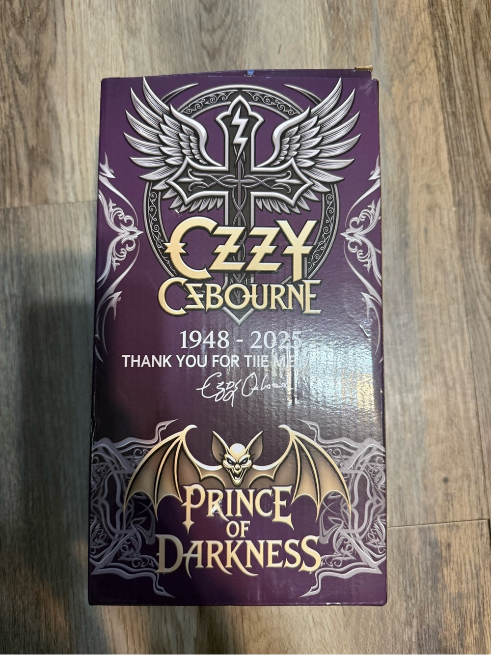 Ozzy Osbourne "Prince of Darkness" Collector Box - Purple
